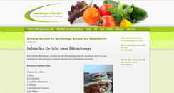 Desktop Screenshot of kircher-ernaehrungsberatung.de